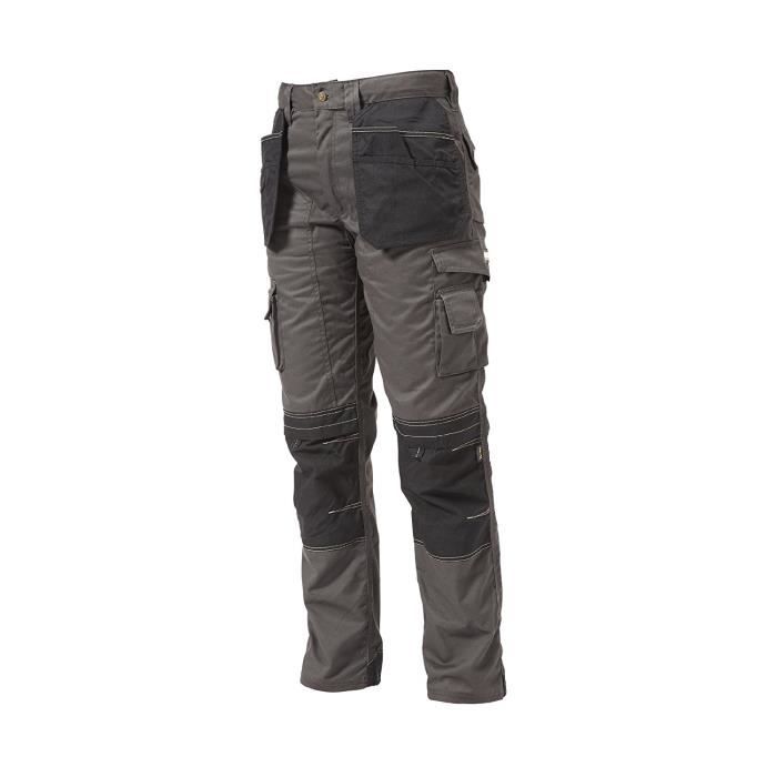 Apache HTG2930 Pantalon de bricolage Noir/gris Taille 29L/30W Import Grande Bretagne 