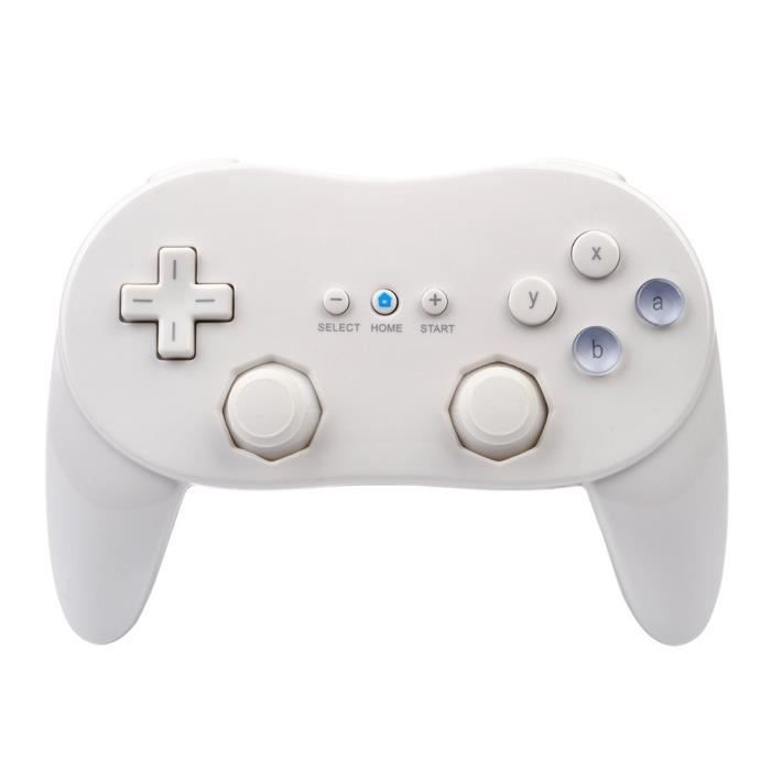 Compatible Avec Manette De Jeu Classique Wii Wii U Pour Nintendo Gamepad Avec 1 5 M Kabel Dans Wei Cdiscount Jeux Video