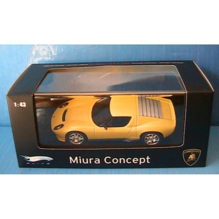 Voiture miniature MATTEL LAMBORGHINI MIURA CONCEPT 2007