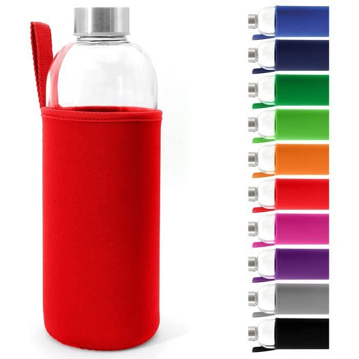 Gobelet En Verre Bouteille D'eau En Verre Manchon De Protection En Silicone 87018696