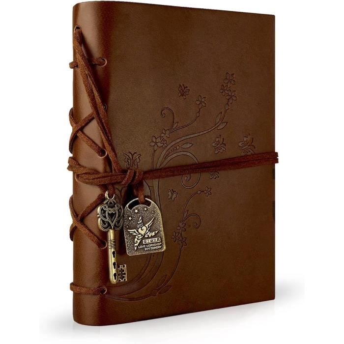 Rymall Carnet De Voyage A5, Journal Intime, New Cuir Vintage Magique Key  String Notebook Journal Blank Agenda Jotter Cahier Corde - Cdiscount  Beaux-Arts et Loisirs créatifs