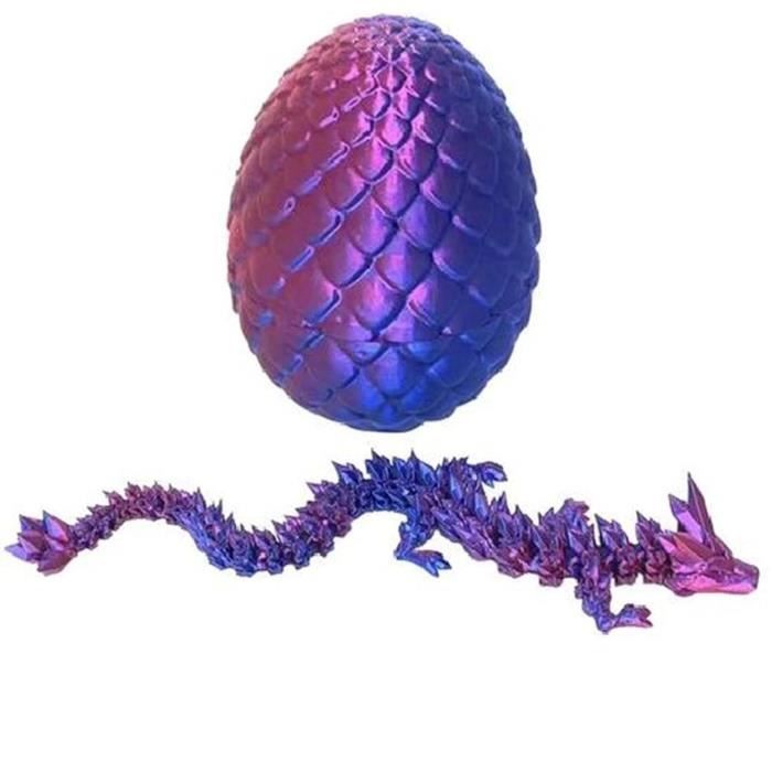 Jindong Dragon Cerise Articulé Imprimé 3D 118 Pouces Jouet Dragon 3D pour Déco de Bureau Amateurs de Dragons Collectionneurs Jindong Dragon Cerise Articulé Imprimé 3D 118 Pouces Jouet Dragon 3D pour Déco de Bureau Amateurs de Dragons Collectionneurs