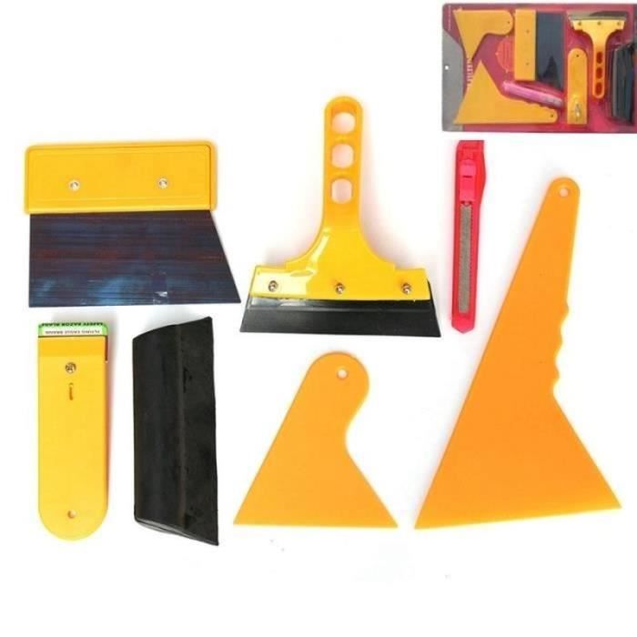 Pellicola Per Vetri Auto Kit Covering Voiture 35 Pièces - Raclette, Grattoirs Et Lames Pour Film Teinté Et Protection Peinture Grattoir Bulles Air Pellicola Per Vetri Auto Kit Covering Voiture 35 Pièces - Raclette, Grattoirs Et Lames Pour Film Teinté Et Protection Peinture Grattoir Bulles Air