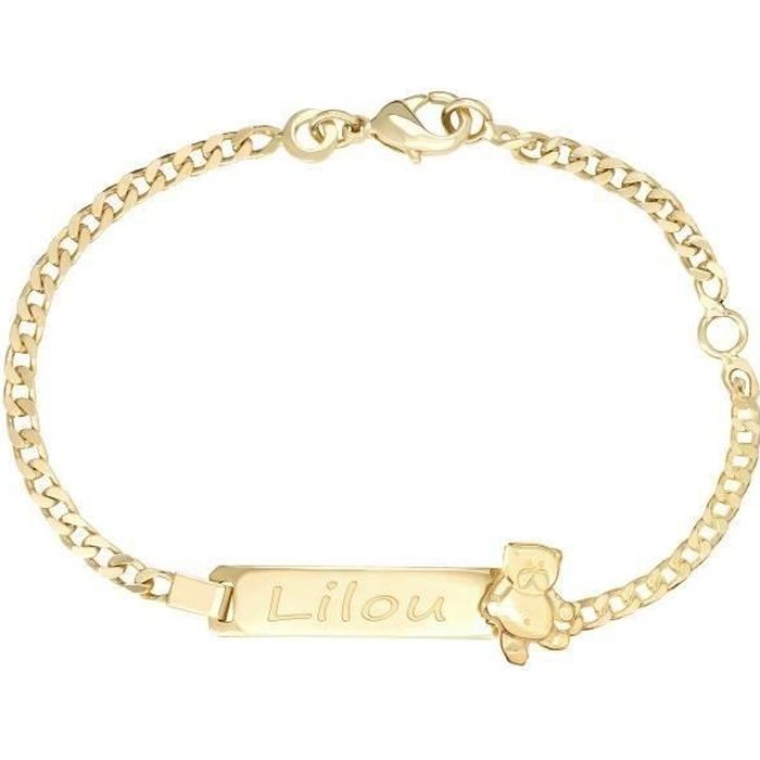 Gourmette Enfant Bijoux Femme Et Homme Cdiscount Bijouterie