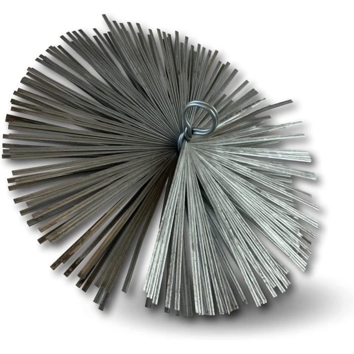 Hérisson De Ramonage En Nylon - Diamètre 180 Mm Avec Anneau Acier | Neuf