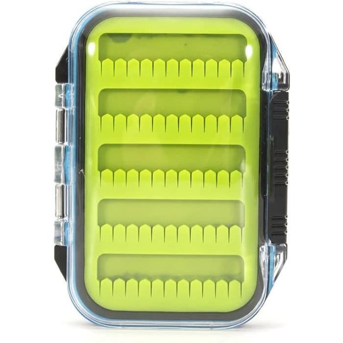 Boîte à Leurres Double Face Ventilée - Stockage Pêche - Plastique Résistant - Poignée De Transport - 4