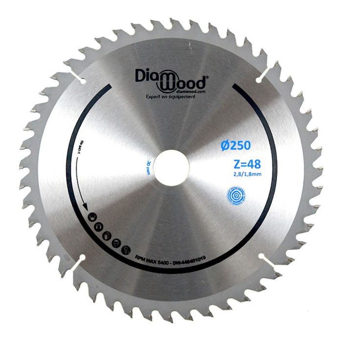 Lame De Scie Circulaire Stehle 150x2.6/1.6x20 Mm - 48 Dents, Pour Bois Et Matériaux Tendres