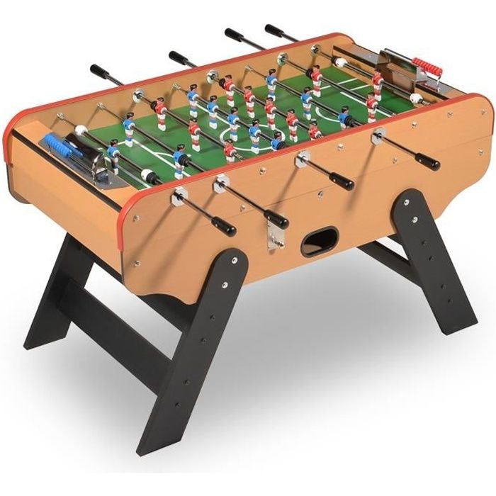 Baby Foot De Bar Deluxe Avec Monnayeur Cdiscount Jeux Jouets