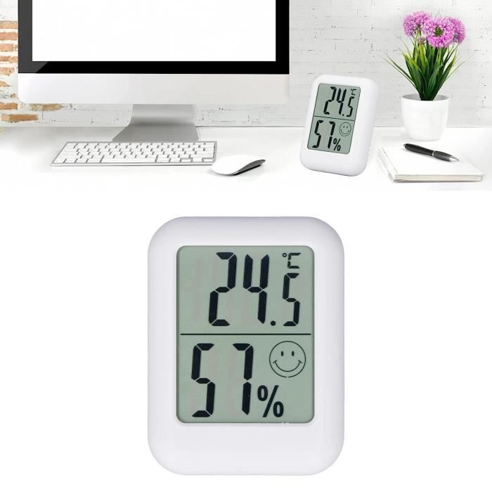 Mini Thermomètre Et Hygromètre LCD Numérique FY-11