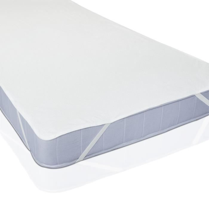 PATAYA Protege Matelas 90x200 cm – Alese 90x200 - Protection de Matelas  Incontinence, Housse Anti Punaise de lit Alèse Matelas, pour Les Enfants ( 90x200 cm) White : : Bébé et Puériculture