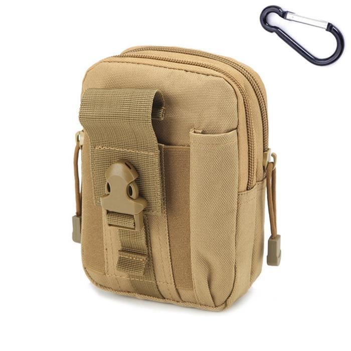 Tactical Molle Sac Ceinture Taille Pack Sac Militaire Nylon Taille Pack Poche Pour Téléphone