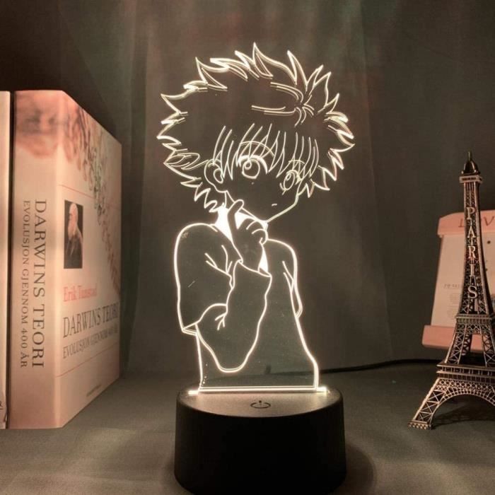 Cadeau Lampe Veilleuse Harry Styles 3D Illusion Anime Lampe De Nuit pour Enfants,16 Couleurs Lampe De Décoration De Fête Noël pour Chambre Décorer 
