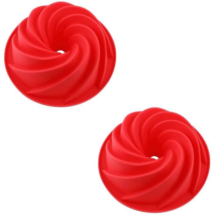 Moules A Cake 2pcs Moulle Gateau Original Moule En Silicone A Forme De Spirale Moule A Gateau Rond Cannele Moule En Silicone 746 Cdiscount Maison