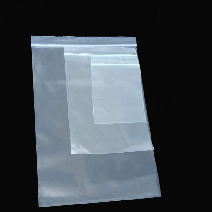 Sachets Alimentaires Gripseal 7,5x10 Cm – Sans BPA, Sans Odeur, Lot De Pochettes Plates Pour épices