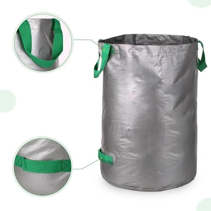 Sac d chets verts Sac poubelle de jardin r utilisable de grande