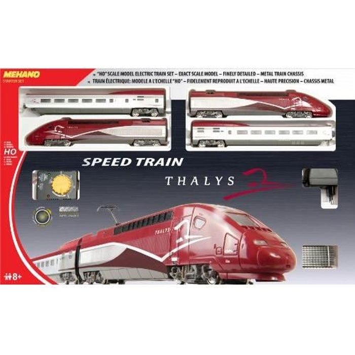 Mehano T106 - Thalys électrique échelle Train H0, réalisé sur la co