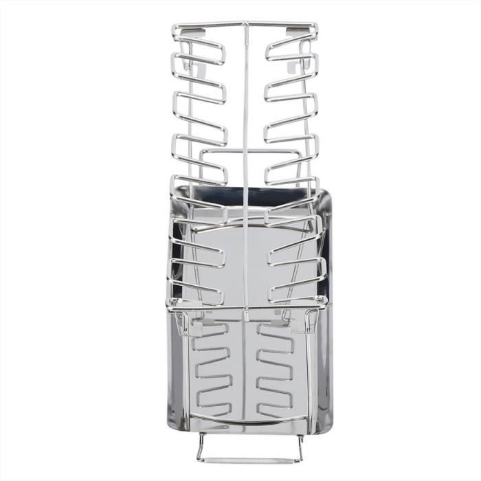 Grille à Rôtir Pliable En Acier Inoxydable Pour Pilons De Poulet - Idéale Pour Barbecue, Camping Et Plein Air