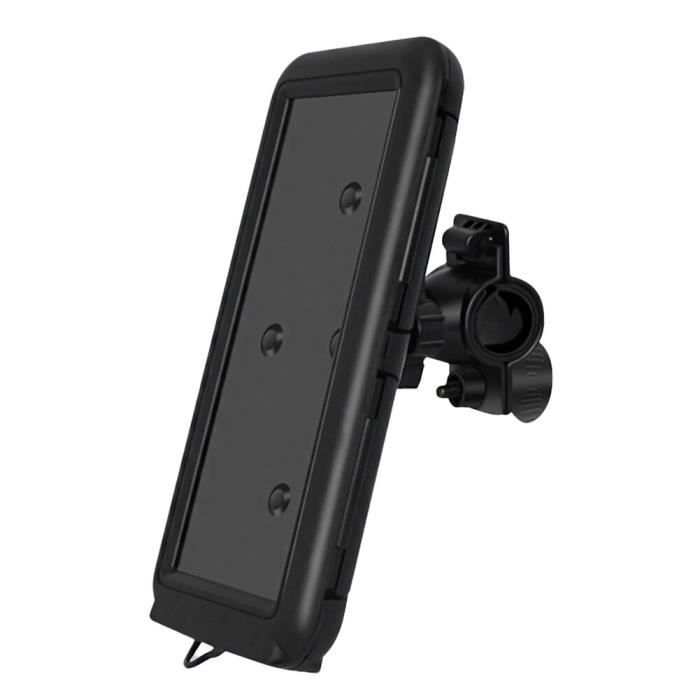 Support Téléphone Moto étanche Et Anti-chocs - Fixation Rapide à Libération Rapide - Rotation 360° - Pour VTT Et Trajets Urbains