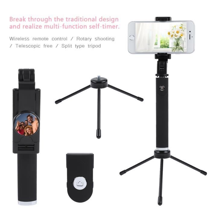 Perche Selfie Bluetooth 4.0 Stick Trépied Monopod Bâton Réglable