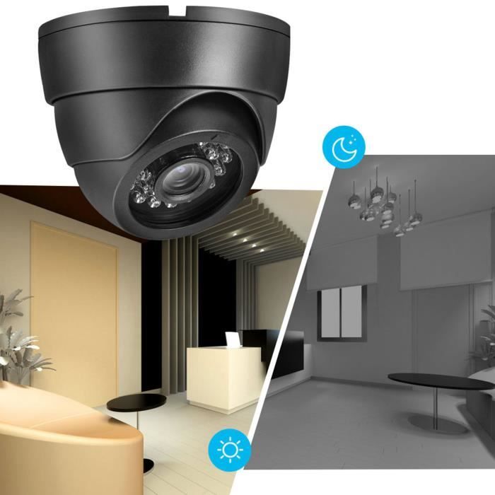 Caméra De Surveillance 48 LEDs - Vision Nocturne, Lumière De Remplissage, IR, Générique, Neuf