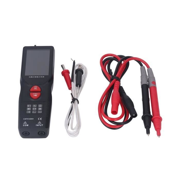 Testeur USB Akozon - Multimètre Tension/Courant 3.2-10V 0-3A - Pour Power Banks, Câbles - Précision 0.01
