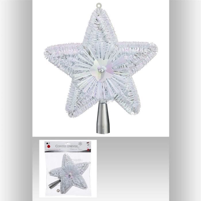 Decoration De Noel Blanc Achat Vente Pas Cher