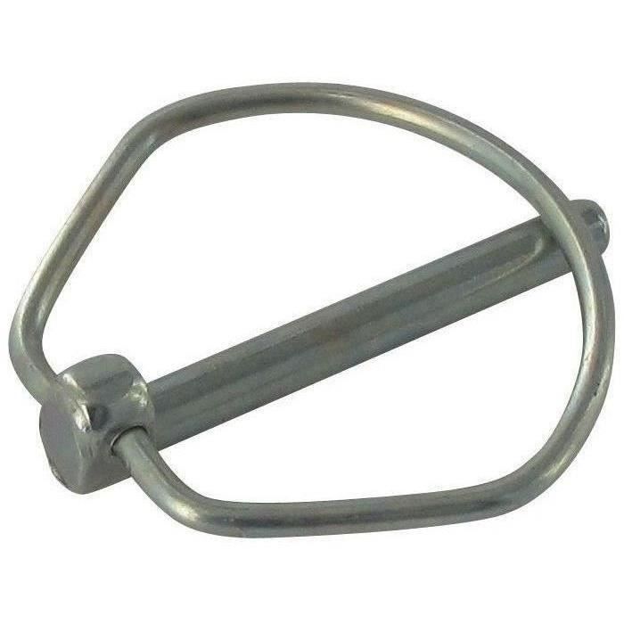 Goupille d'arrêt adaptable pour axe de 25mm - Ø: axe:4,3mm- Longueur axe: 35mm