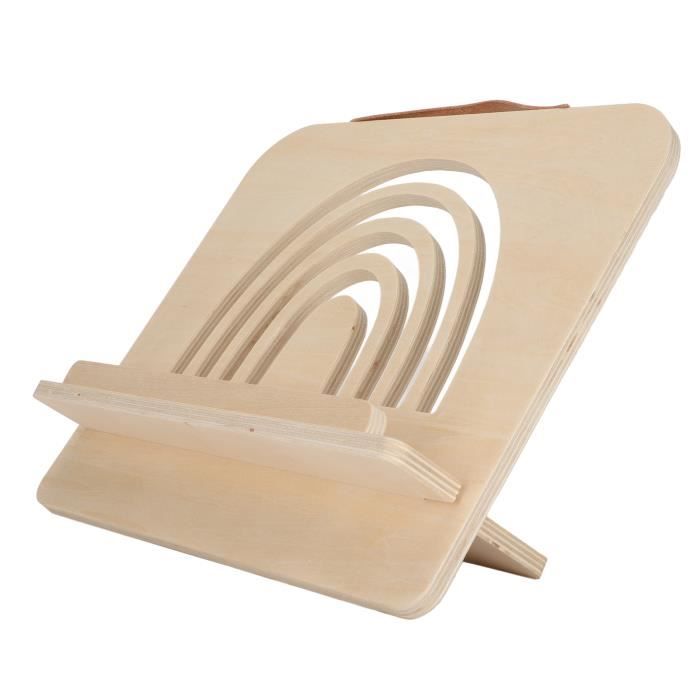 Support Pour Livre De Cuisine En Bois, Support Pour Recette