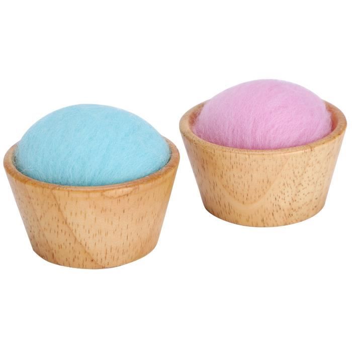 Coussin D'Aiguilles à Coudre En Bouteille En Verre Élégante - 200 Épingles Incluses, Kit Couture Pratique Et Décoratif