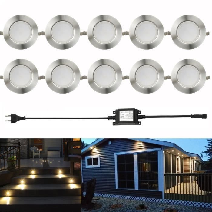 Dailyart Spot Encastrable Exterieur, 4 Pack Spot Led Encastrable