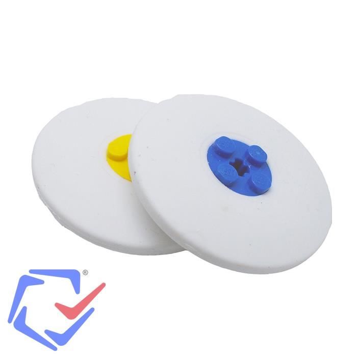 ensemble de 2 gommes a effacer lego bleu et jaune cdiscount beaux arts loisirs creatifs coloriage art renaissance