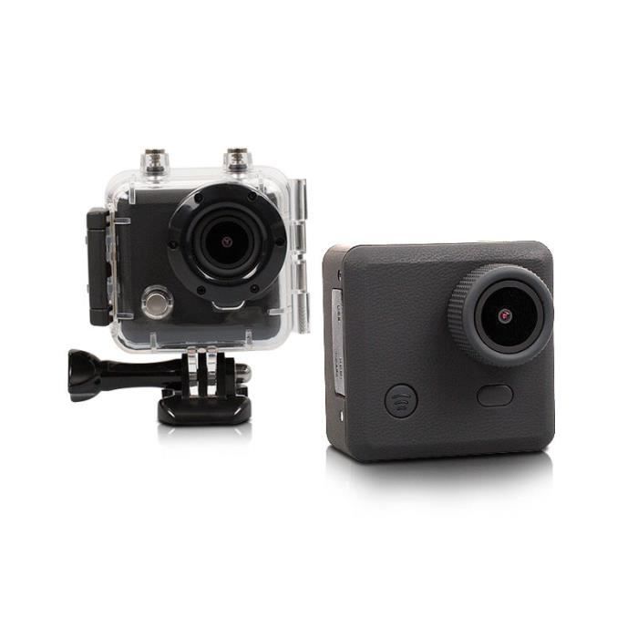 Caméra d'action AC800W de MAGINON Full HD Wifi HDMI Étanche