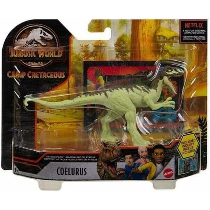 Figurine Articulée Jurassic World Carcharodontosaurus Mega Ravageur - Dinosaure Avec Fonction D'évasion Et D'attaque - Pour Enfants Dès 4 Ans Pacific Rim Figurine Figurine Articulée Jurassic World Carcharodontosaurus Mega Ravageur - Dinosaure Avec Fonction D'évasion Et D'attaque - Pour Enfants Dès 4 Ans Pacific Rim Figurine