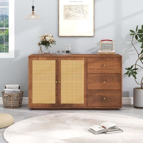 Walnoot houten Design Woonkamer dressoirs kopen? ✔️ Tot 32