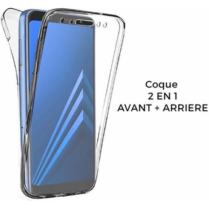 Bleu Papillon Imprimé PU en Cuir Coque Magnétique Portefeuille TPU Étui Housse pour Samsung Galaxy A6 2018 DENDICO Coque Galaxy A6 2018 