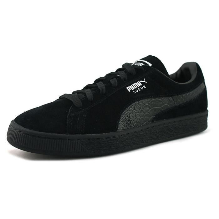 basket puma noir daim