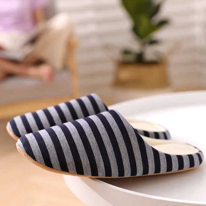 2 Paire De Chausson De Maison Confortable Antiderapantes Taille 44 Achat Vente Chausson Pantoufle Cdiscount