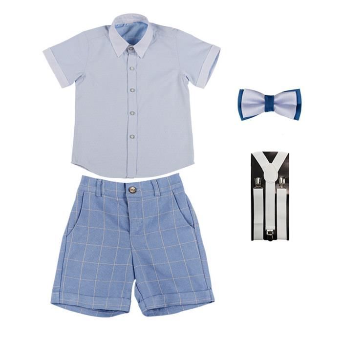 Zaldita Tenue Scolaire Bébé Enfant Garçon Boutonnée Chemise Ecolière Zaldita Tenue Scolaire Bébé Enfant Garçon Boutonnée Chemise Ecolière