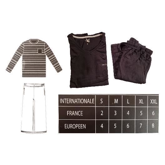 Cora discount pyjama homme