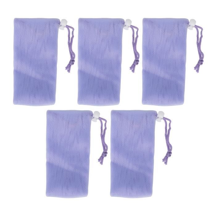 4 Pièces Sacs économiseurs De Savon En Maille - Pochette Moussante Réutilisable Pour Douche