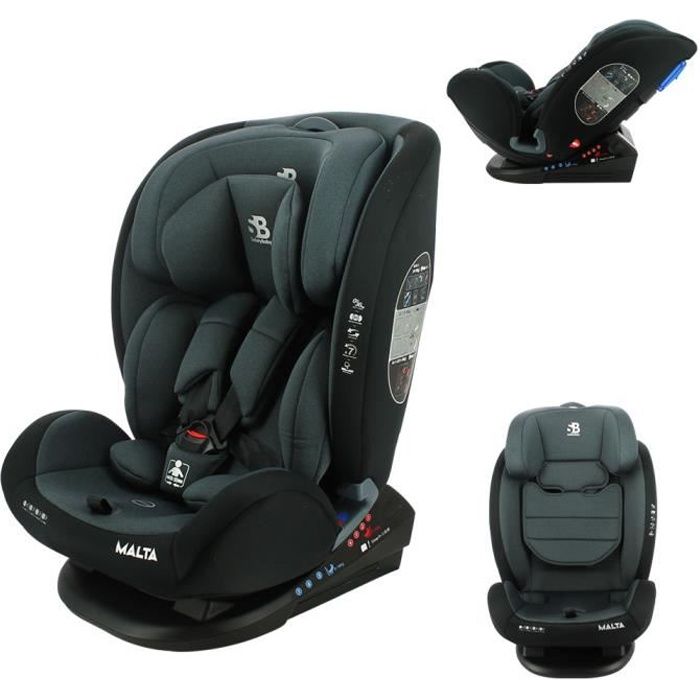 Siège auto MALTA groupe 0/1/2/3 (0-36kg) - protection latérale - inclinable  - dos route 0-18kg - Safety Baby - Achat / Vente siège auto Siège auto  MALTA groupe 0/1 - Cdiscount