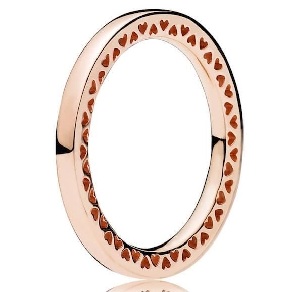 Bague PANDORA ROSE CLASSIC HRT Or rose Femme Adulte Rose