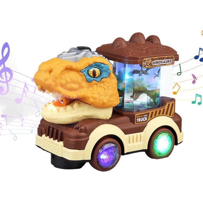 Vert -Jouet de dinosaure électrique pour enfants, éducation précoce son