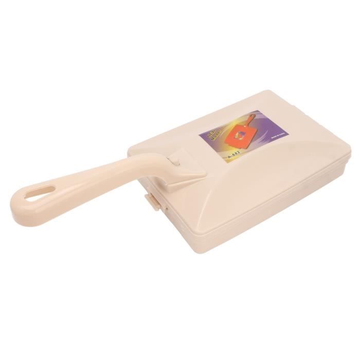 Brosse à Tapis Double Rouleau Ultra-Efficace – Ramasse Poils D'Animaux, Miettes & Poussière Sans Effort