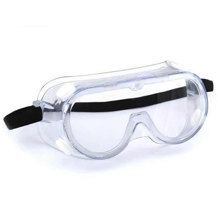 agricole ou de laboratoire 4 chiffons pour nettoyer en microfibre Lot de 4 paires de lunettes de protection et de sécurité de travail anti-buée et lunettes anti-rayures pour usage industriel 
