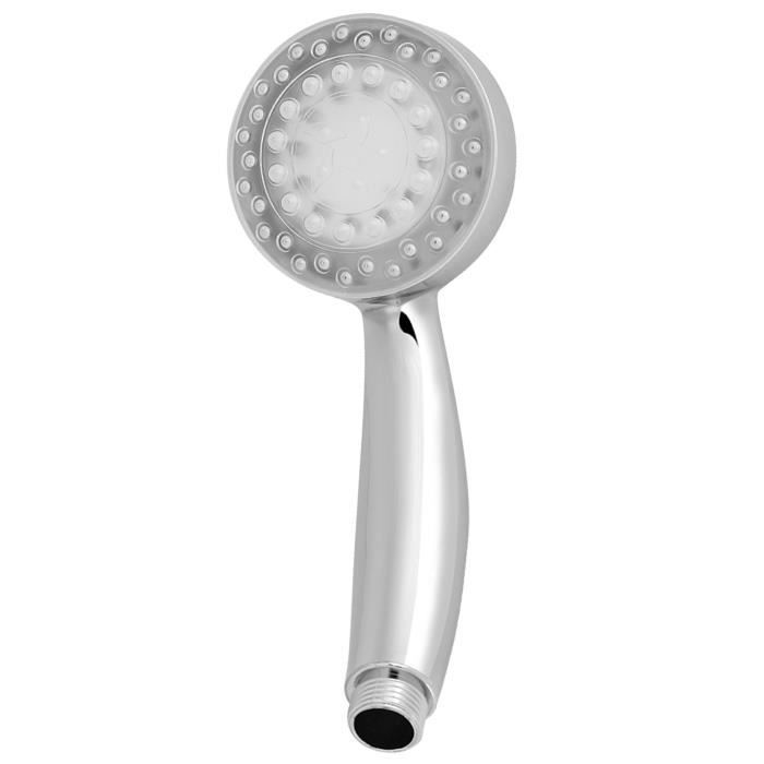 Pommeau Douche LED Carré 20cm - 3 Couleurs Changeantes Selon Température - Économie D'eau 30%