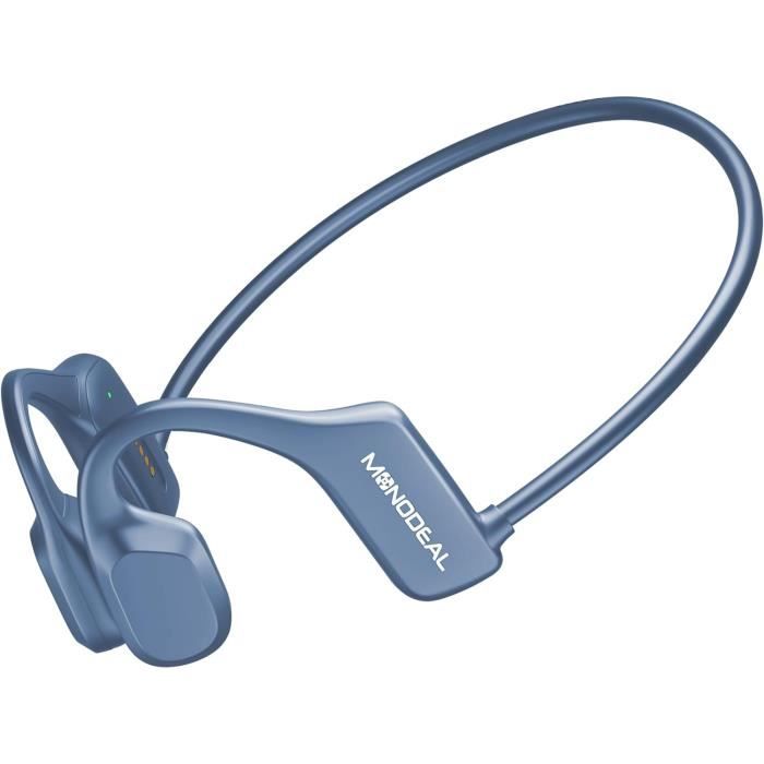 Casque Oreille Ouverte Enfants Bluetooth 5.3 – Léger, Confortable, IPX5, Micro Intégré (Rose)