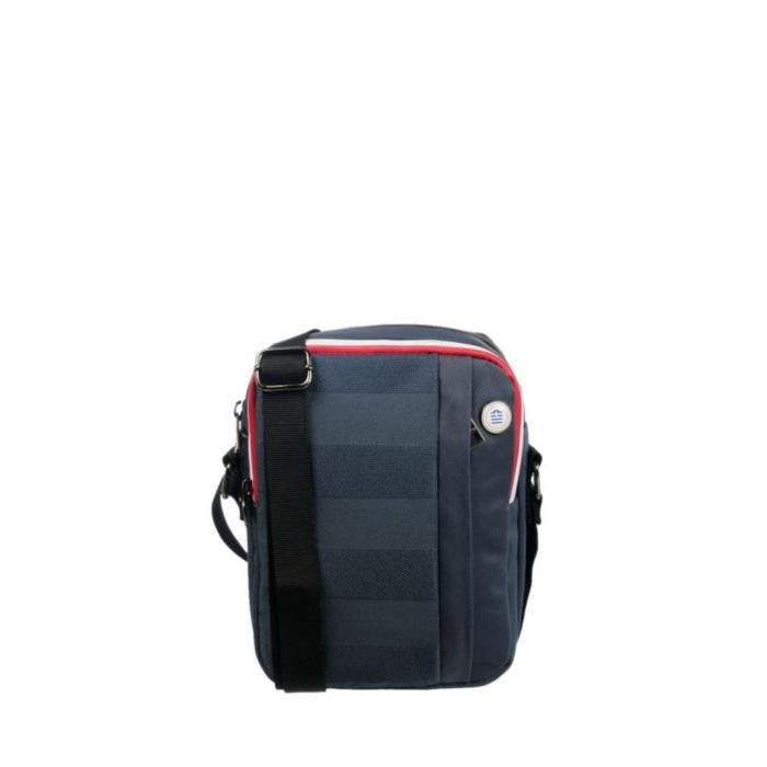 Sacoche bandouliere homme Serge Blanco Ref 56407 599 Marine 18 4 23 cm TU Bleu Cdiscount Bagagerie Maroquinerie