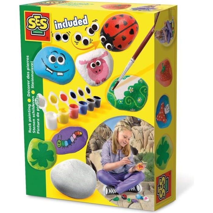 SES CREATIVE Peinture pierre - Cdiscount Jeux - Jouets