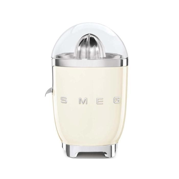 smeg presse agrumes creme 70w cjf01creu cdiscount electromenager